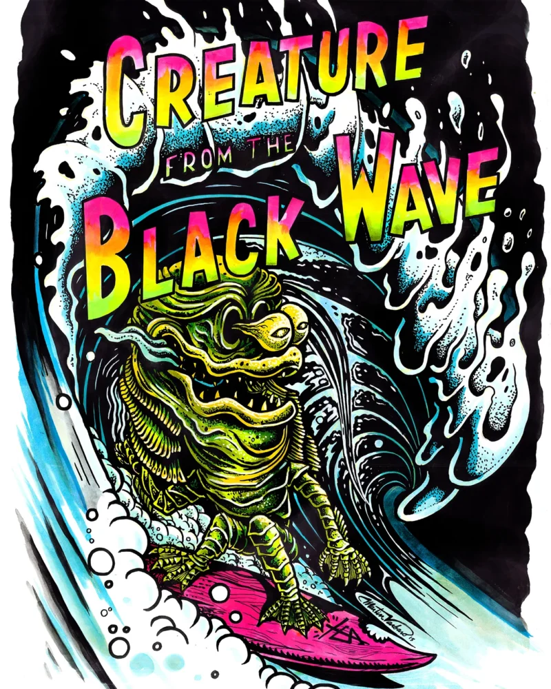 MARTIN VARBARO 32 – CREATURE FROM THE BLACK WAVE